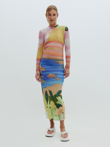 EDITED - Vestido 'Romia' em mistura de cores