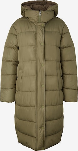 TOM TAILOR Winter Coat in Green: front