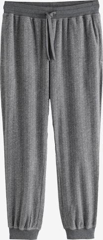 NextPidžama hlače - siva boja: prednji dio