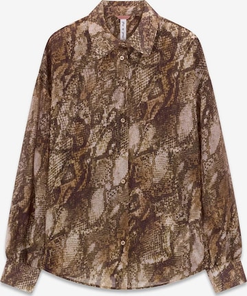 GUESS Bluse in Braun: Vorderseite