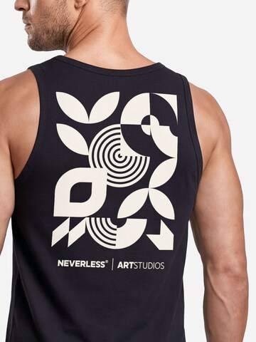Neverless Shirt 'Modern Art' in Black