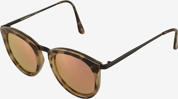 LE SPECS Sonnenbrille One Size in Braun: Vorderseite