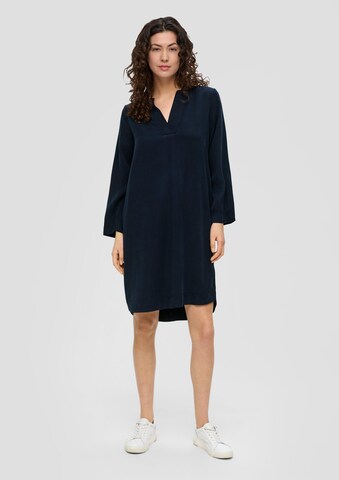 s.Oliver Shirt Dress in Blue: front