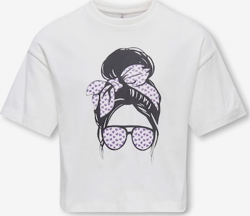ONLY GIRLS Shirt in White: front