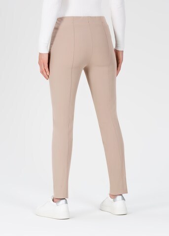 STEHMANN Slim fit Pants 'Isabel' in Beige