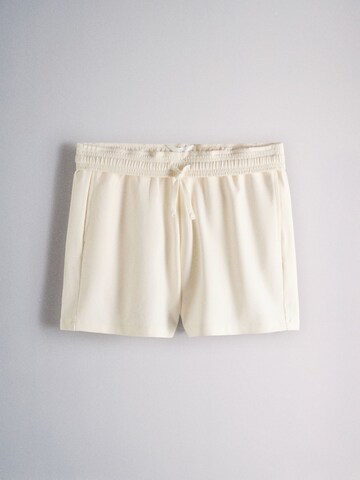 The Set - regular Pantalón en beige