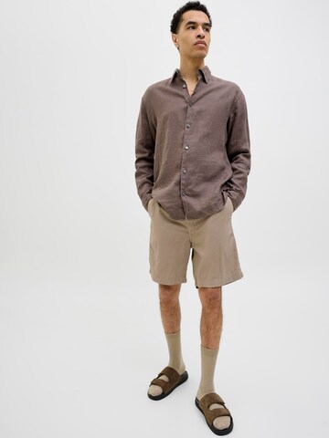 Loosefit Pantalon JACK & JONES en beige