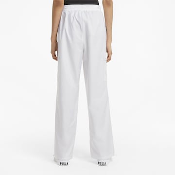 PUMA Boot cut Workout Pants in White