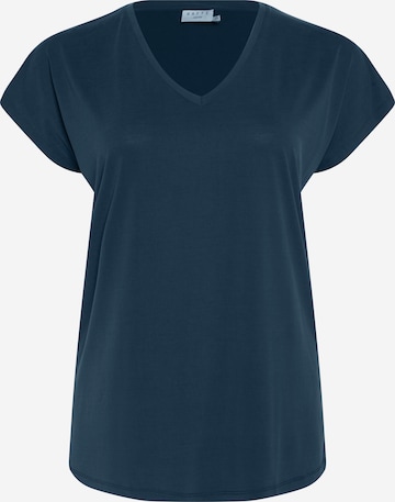 KAFFE CURVE Shirt 'Clina' in Blue: front