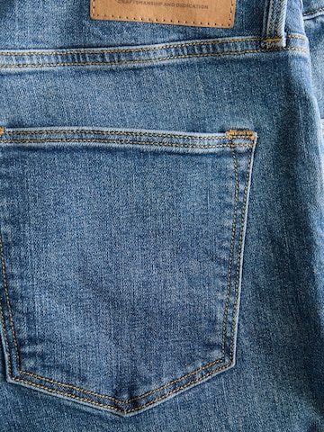JACK & JONES Slimfit Kavbojke 'JJIGLENN JJEVAN' | modra barva