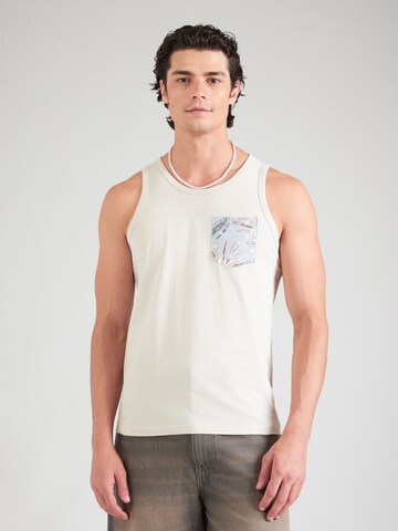 Tricou 'JJHONOLULU' de la JACK & JONES pe bej: față
