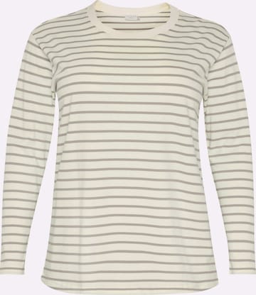 T-shirt 'KC Winni' KAFFE CURVE en beige : devant