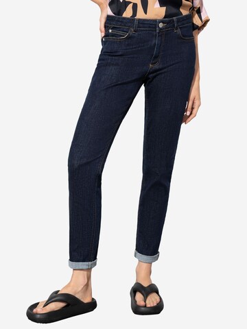 Skinny Jean 'Hasel' MORE & MORE en bleu : devant