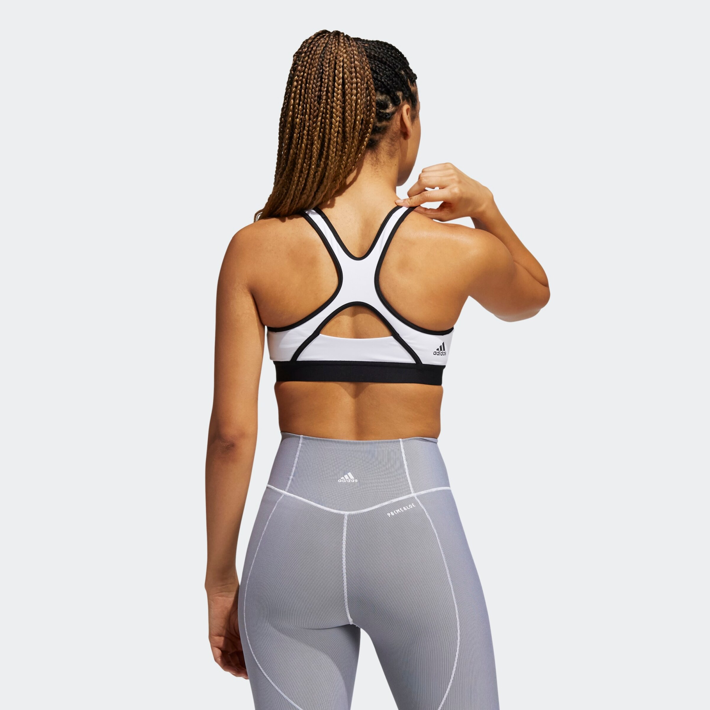 Frauen Sportbekleidung ADIDAS PERFORMANCE Sport-BH in Weiß - YP44657 Frauen Sportbekleidung ADIDAS PERFORMANCE Sport-BH in Weiß - YP44657