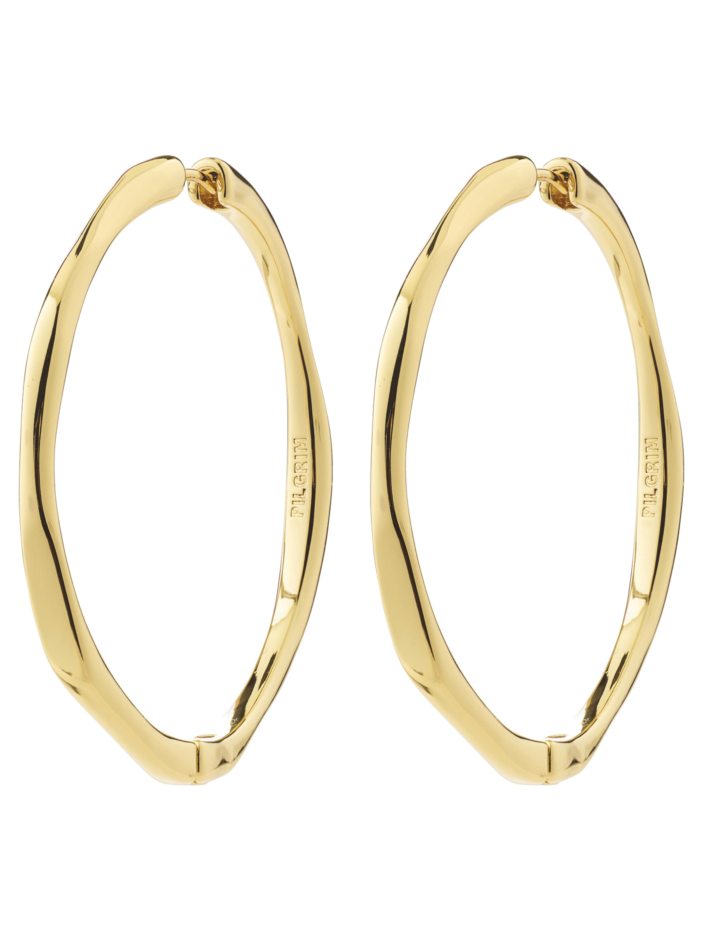 Pilgrim Earrings 'Presence' in Gold: front