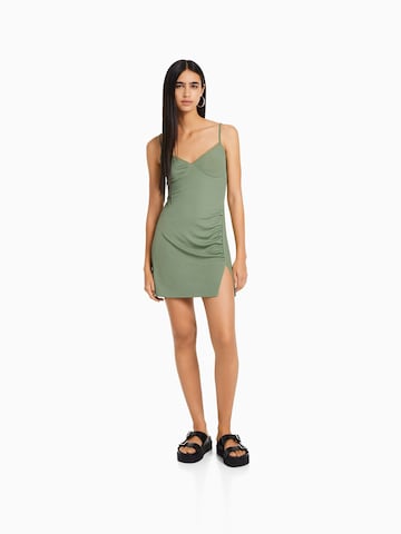 Robe Bershka en vert