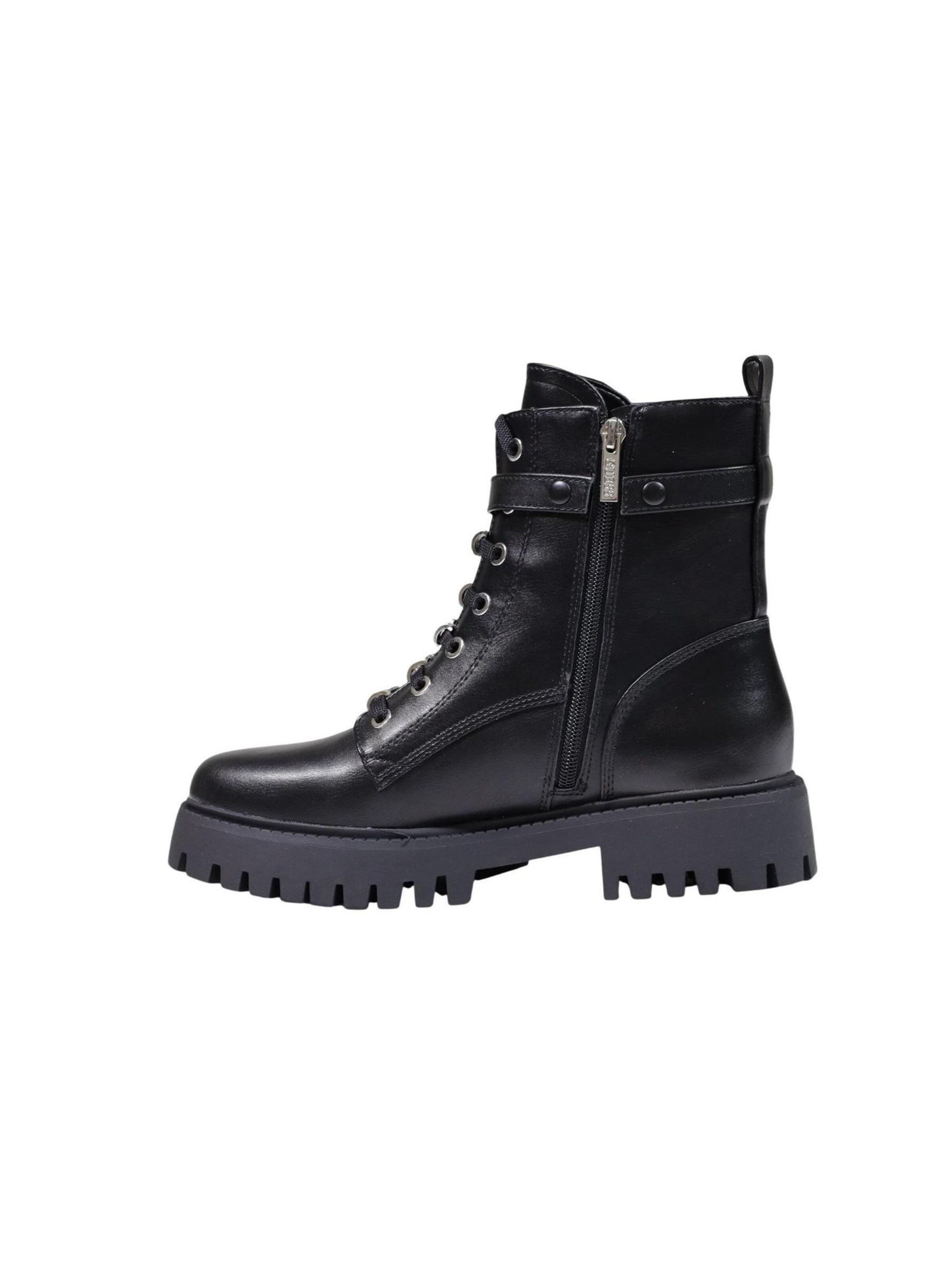 Stivale stringato 'FICKI FLFFIC ELE10' di GUESS in nero