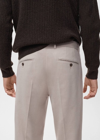 MANGO MAN Regular Hose 'Savoir' in Beige