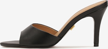 Mule Kazar en noir : devant