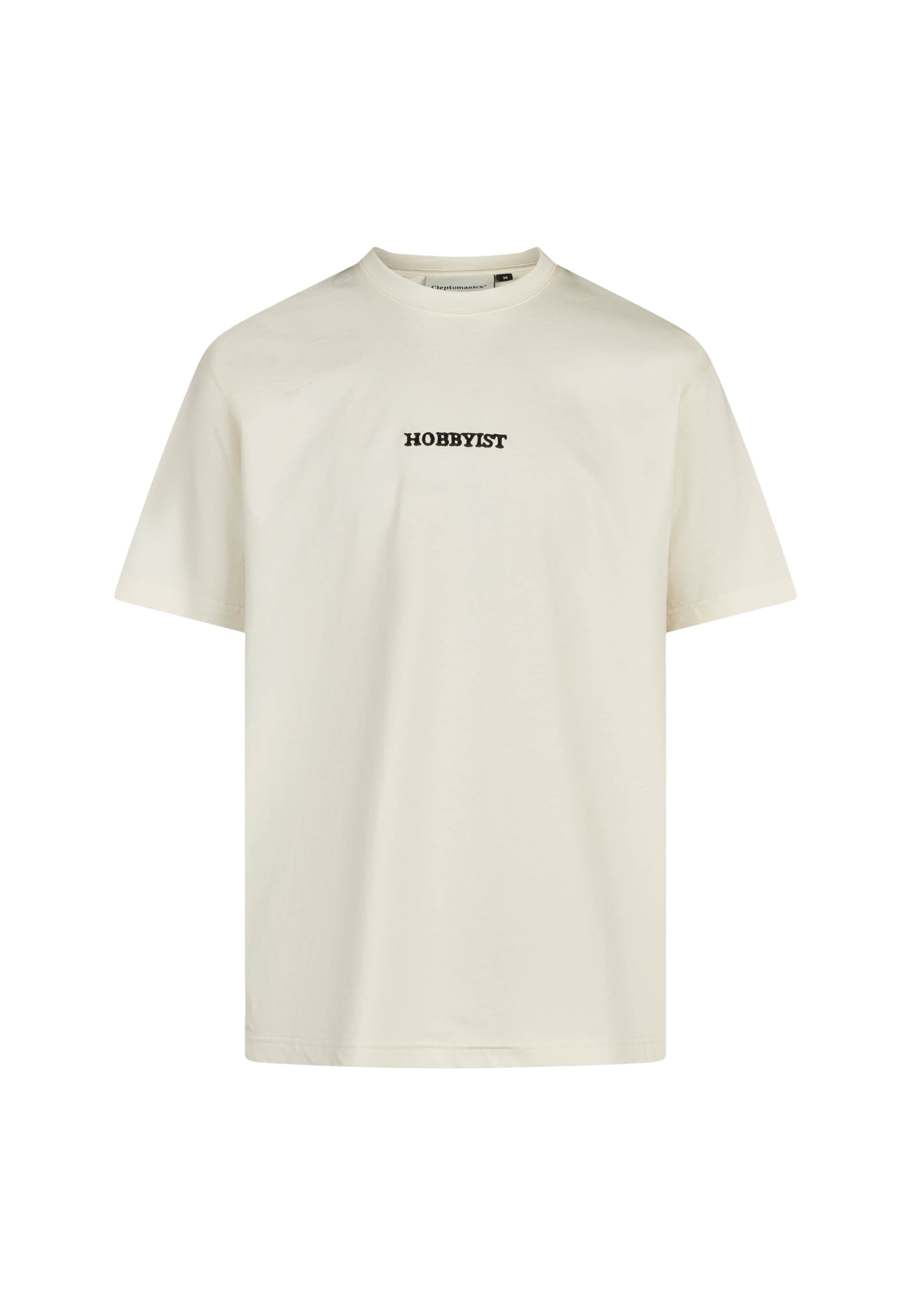 Cleptomanicx Shirt 'Hobbyist' in Beige: front