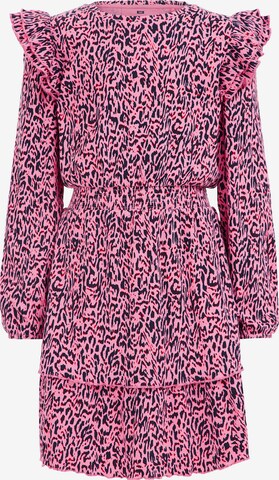 Robe WE Fashion en rose : devant