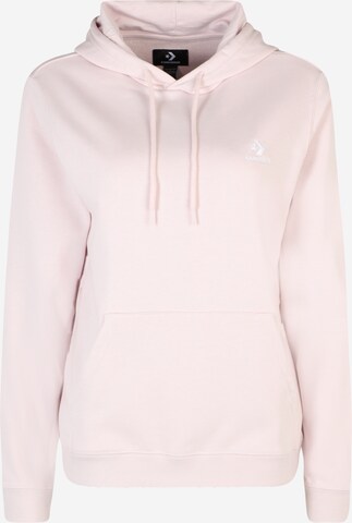 Sweat-shirt CONVERSE en rose : devant