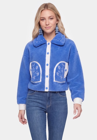 IZIA - Chaqueta de entretiempo en azul: frente
