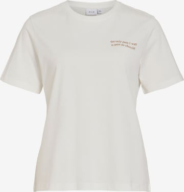 VILA - Camiseta 'VISybilla' en blanco: frente
