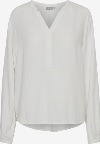 Fransa Blouse in Wit: voorkant