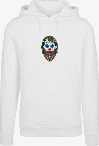 F4NT4STIC Sweatshirt 'Cyberpunk Joker' in Weiß: predná strana
