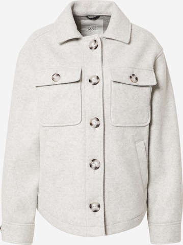 QS Between-Season Jacket in Beige: front