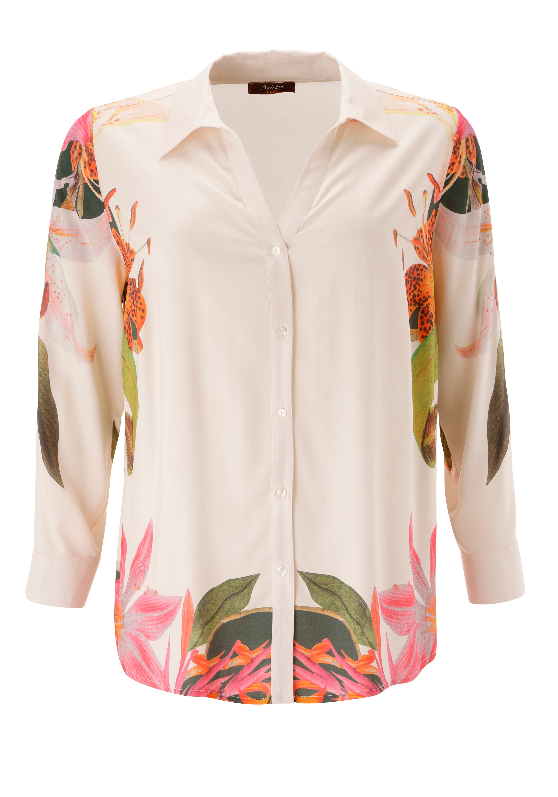 Aniston Bluse in Beige: Vorderseite