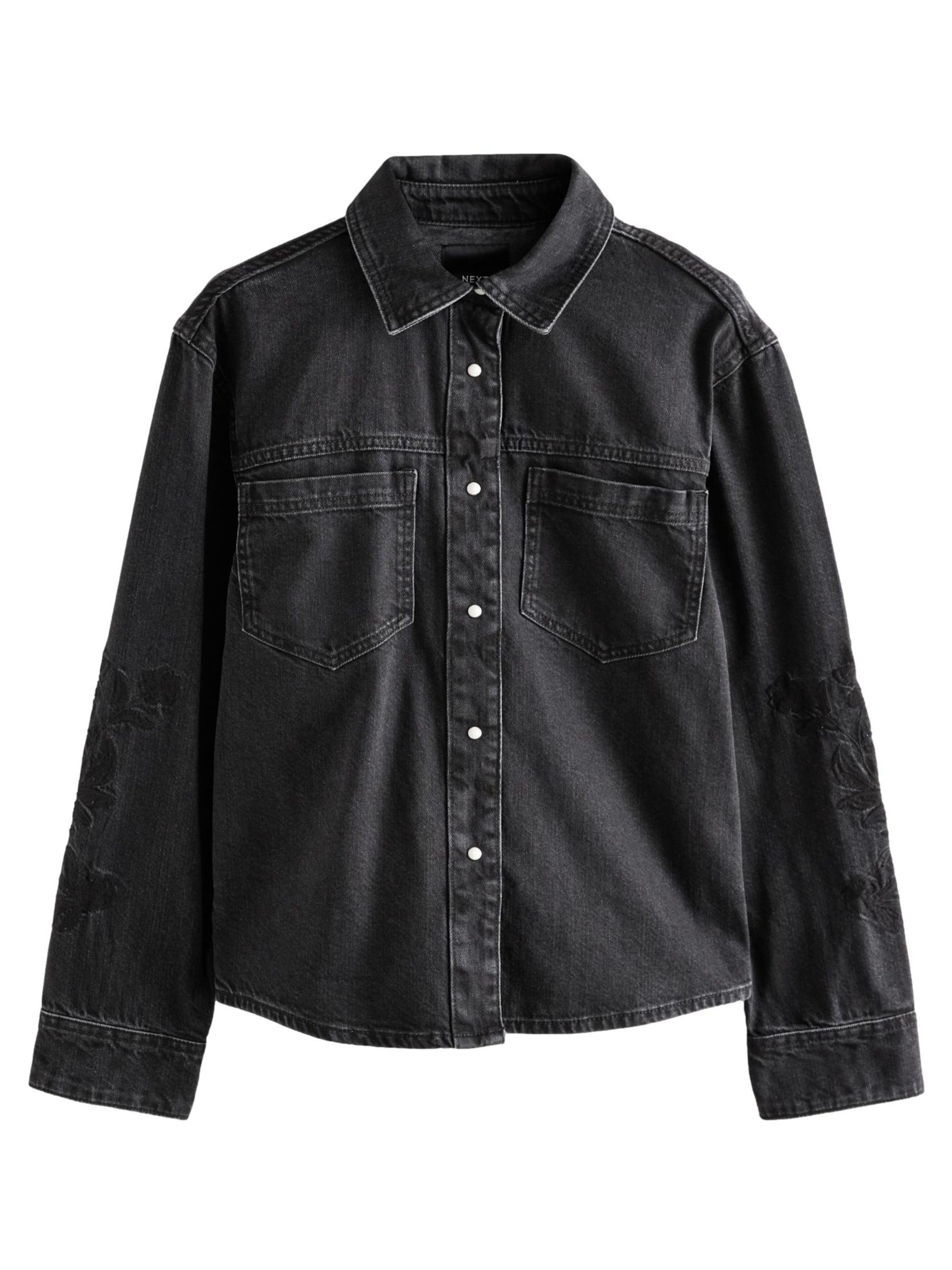 Next Преходно яке в черно: отпред