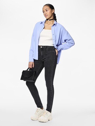 PIECES Skinny Jeans 'PCDea' in Grey