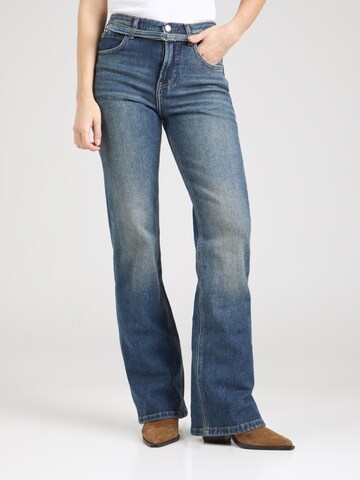 Free People Flared Jeans i blå: framsida