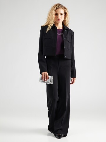 Versace Jeans Couture - Camisa body em roxo