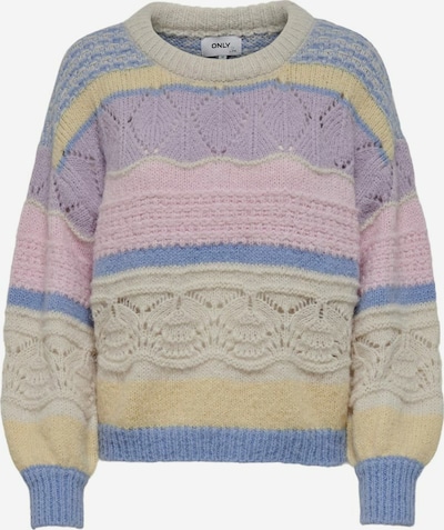Megztinis iš ONLY, spalva – smėlio spalva / mėlyna / geltona / rožinė, Prekių apžvalga