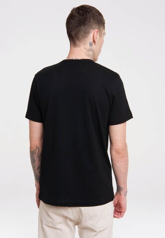 LOGOSHIRT Shirt 'Pulp Fiction' in Black