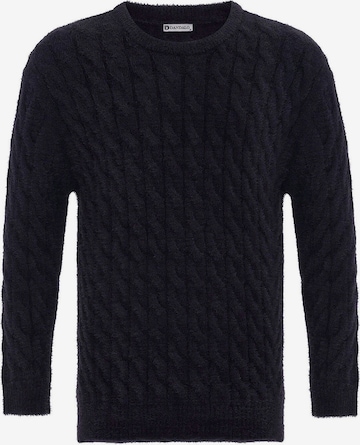 Pullover di Dandalo in nero: frontale