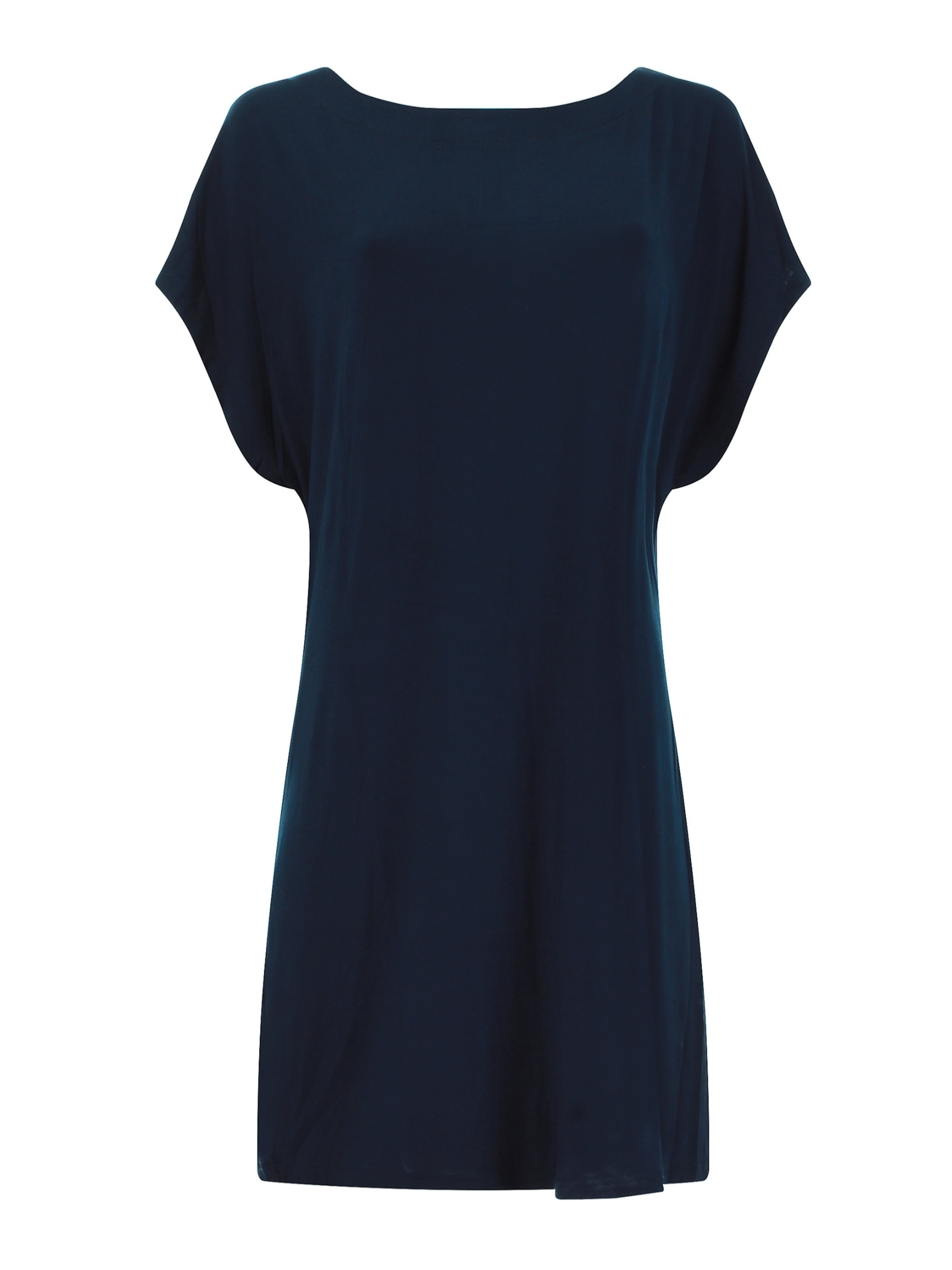 SUNMARIN Oversized Dress in Blue: front