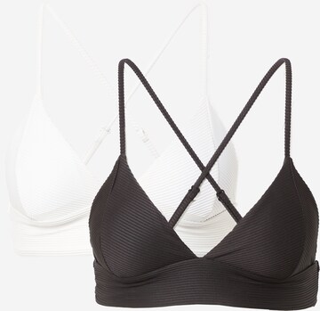 Triangle Hauts de bikini 'BOBBY' ONLY en noir : devant