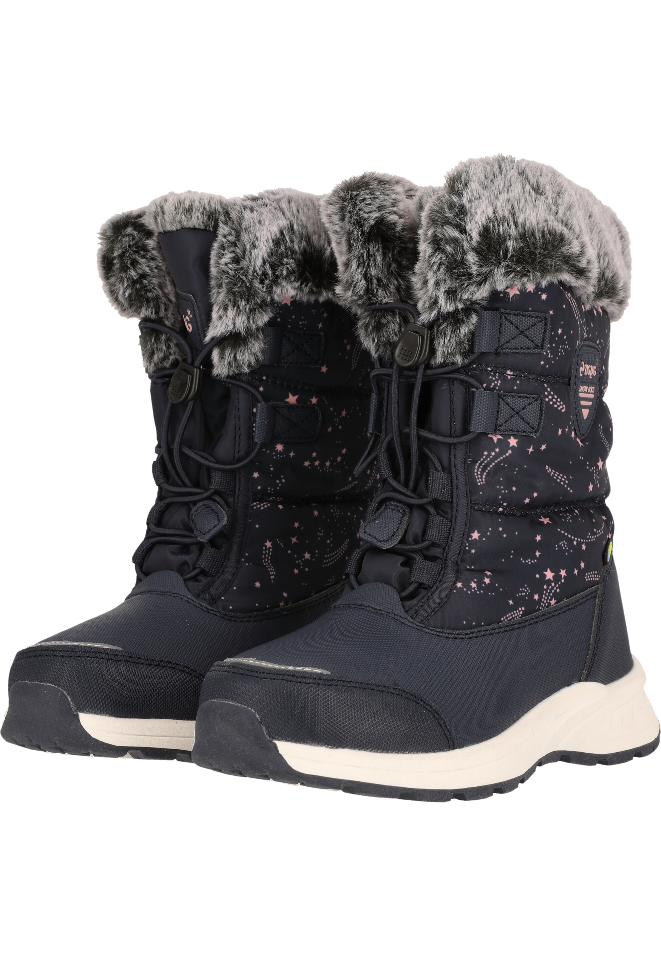 ZigZag Snow Boots 'Wesend' in Blue