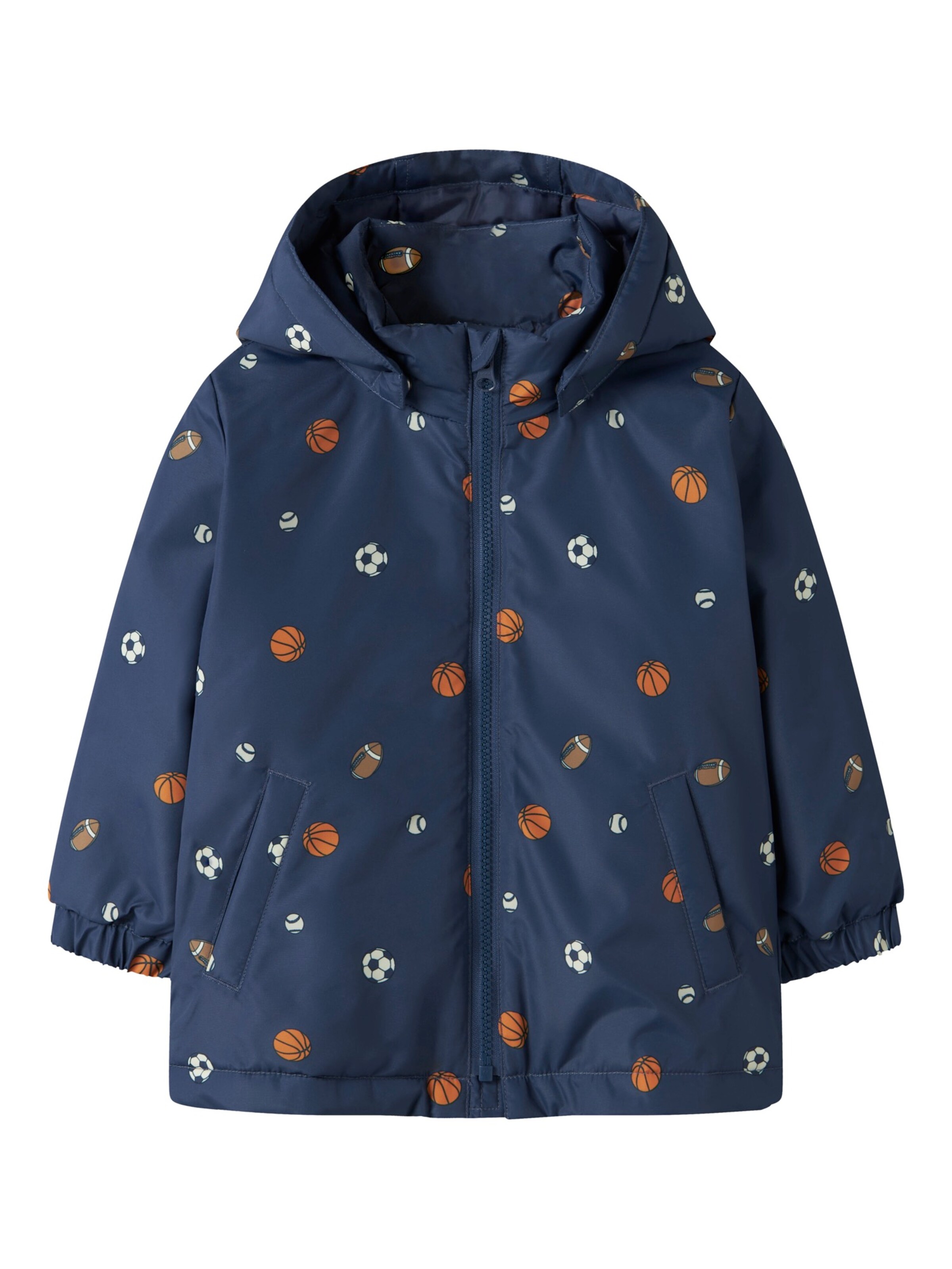 NAME IT Between-Season Jacket 'NMMMAX' in Blue: front