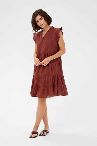 Robe 'Valerie' Kaffe en marron