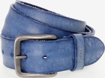 carisco Gürtel 'Jeansgürtel Gump' in Blau: Vorderseite