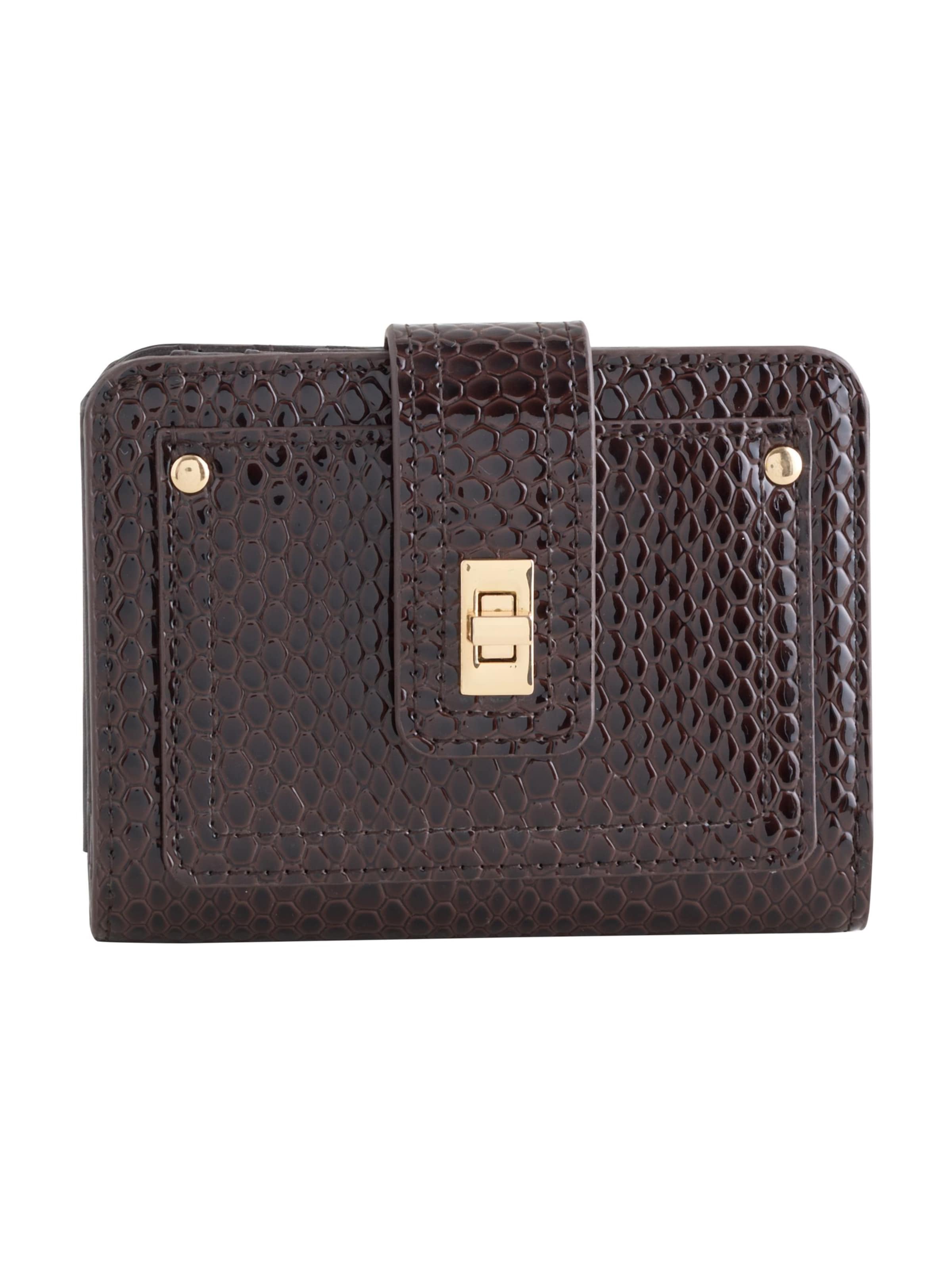 Next Πορτοφόλι σε καφέ: μπροστά