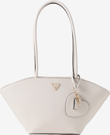 GUESS Наплечная сумка 'BOLENA SHOULDER SATCHEL' в Серый: спереди