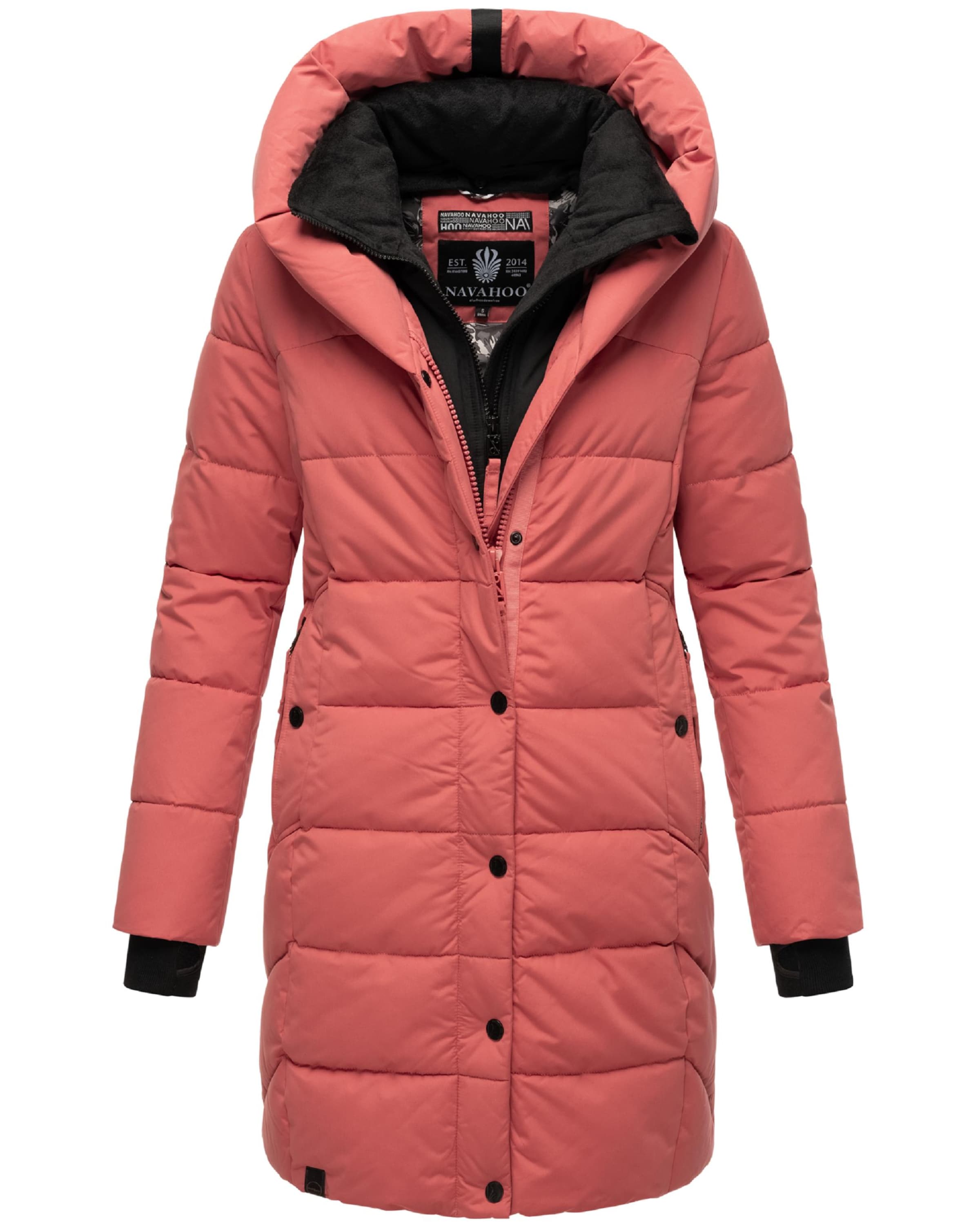 NAVAHOO Talvemantel 'Knutschilein', värv roosa