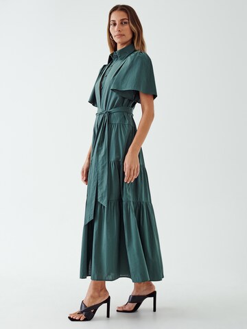 Robe-chemise Willa en vert