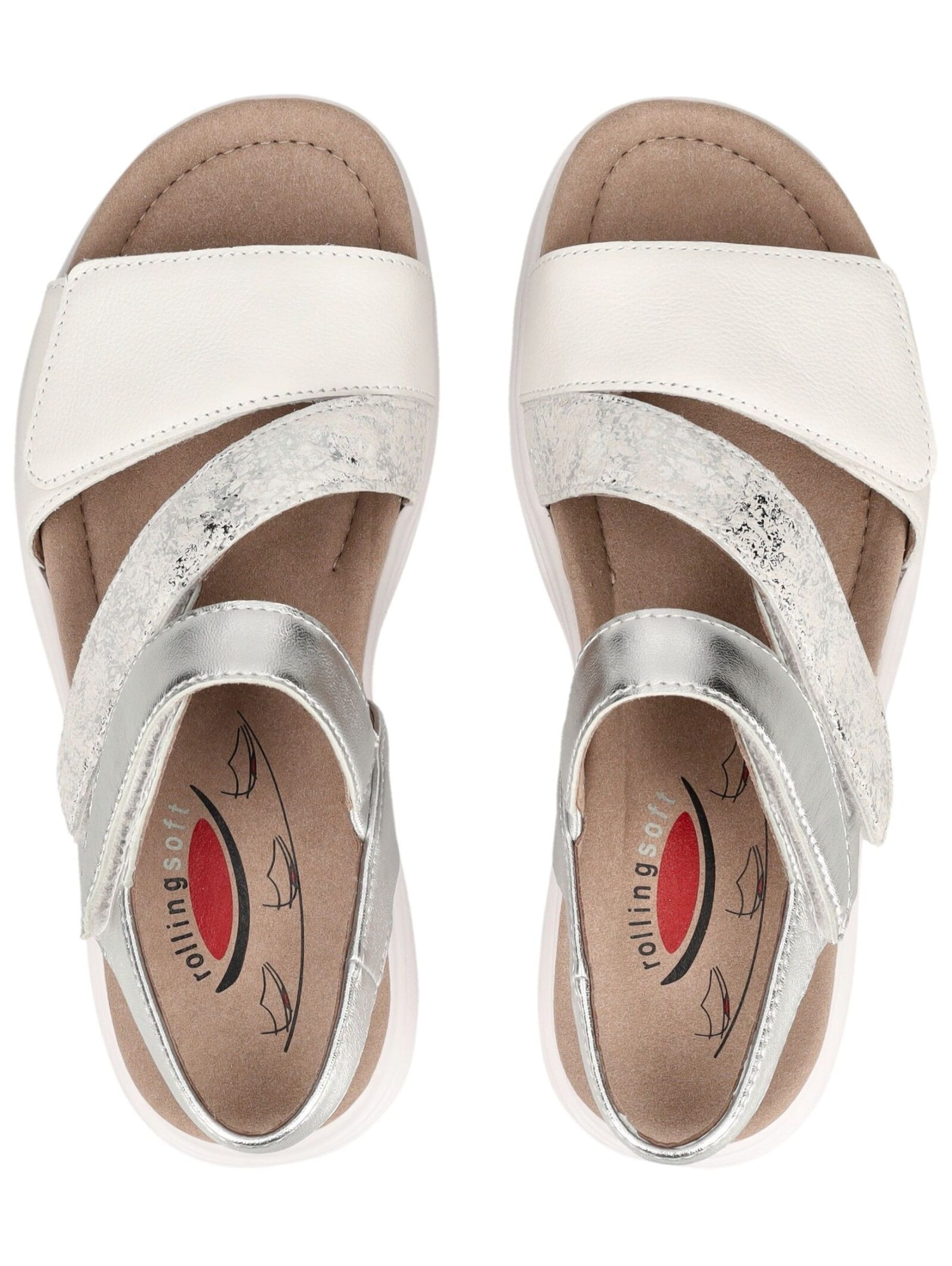 Sandales Rollingsoft en argent